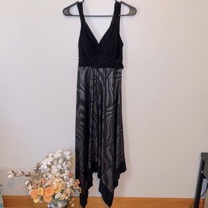 Studio Y | Asymmetrical Cocktail Dress | S | Black